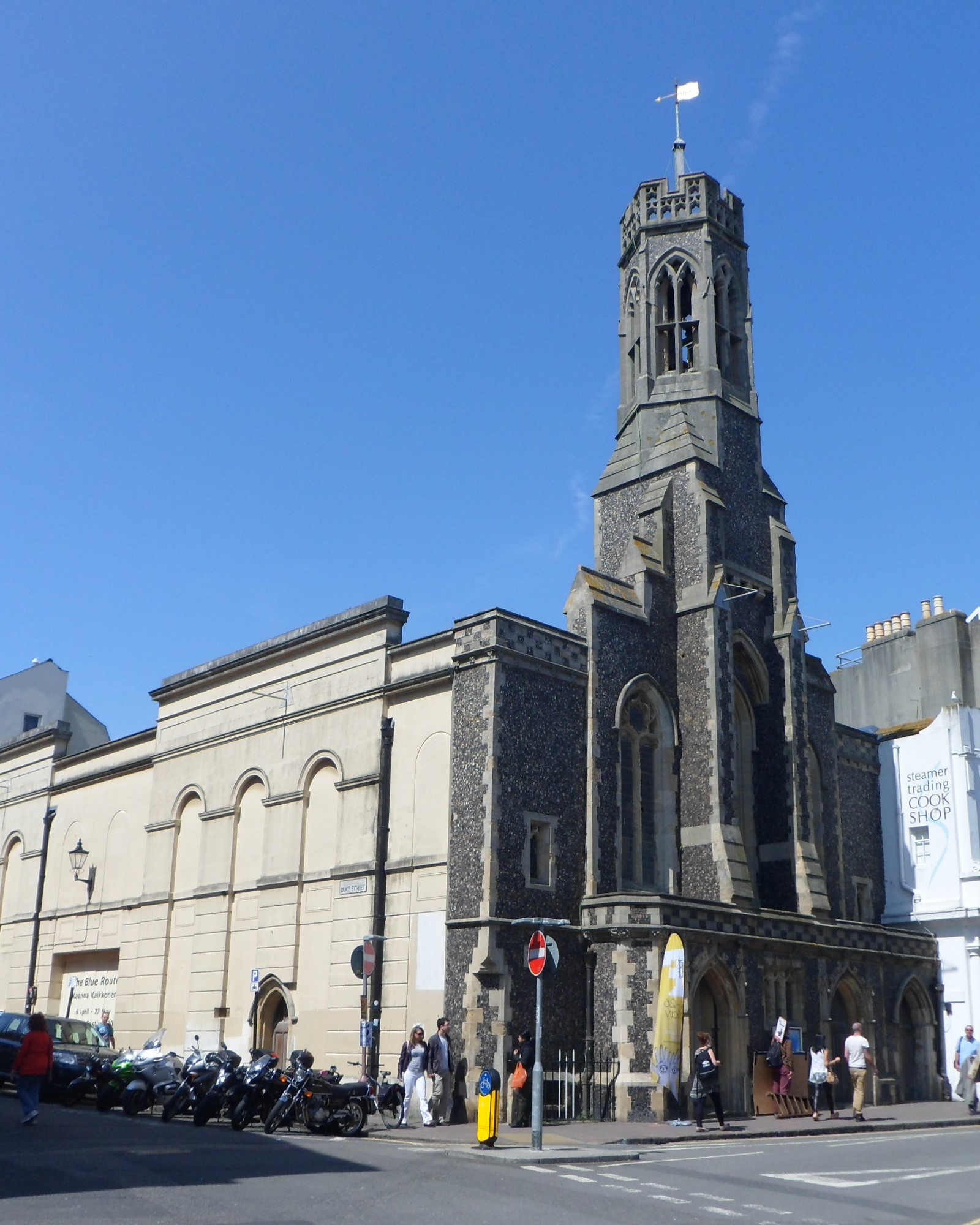 Fabrica, the free art gallery in a Regency church in the Lanes