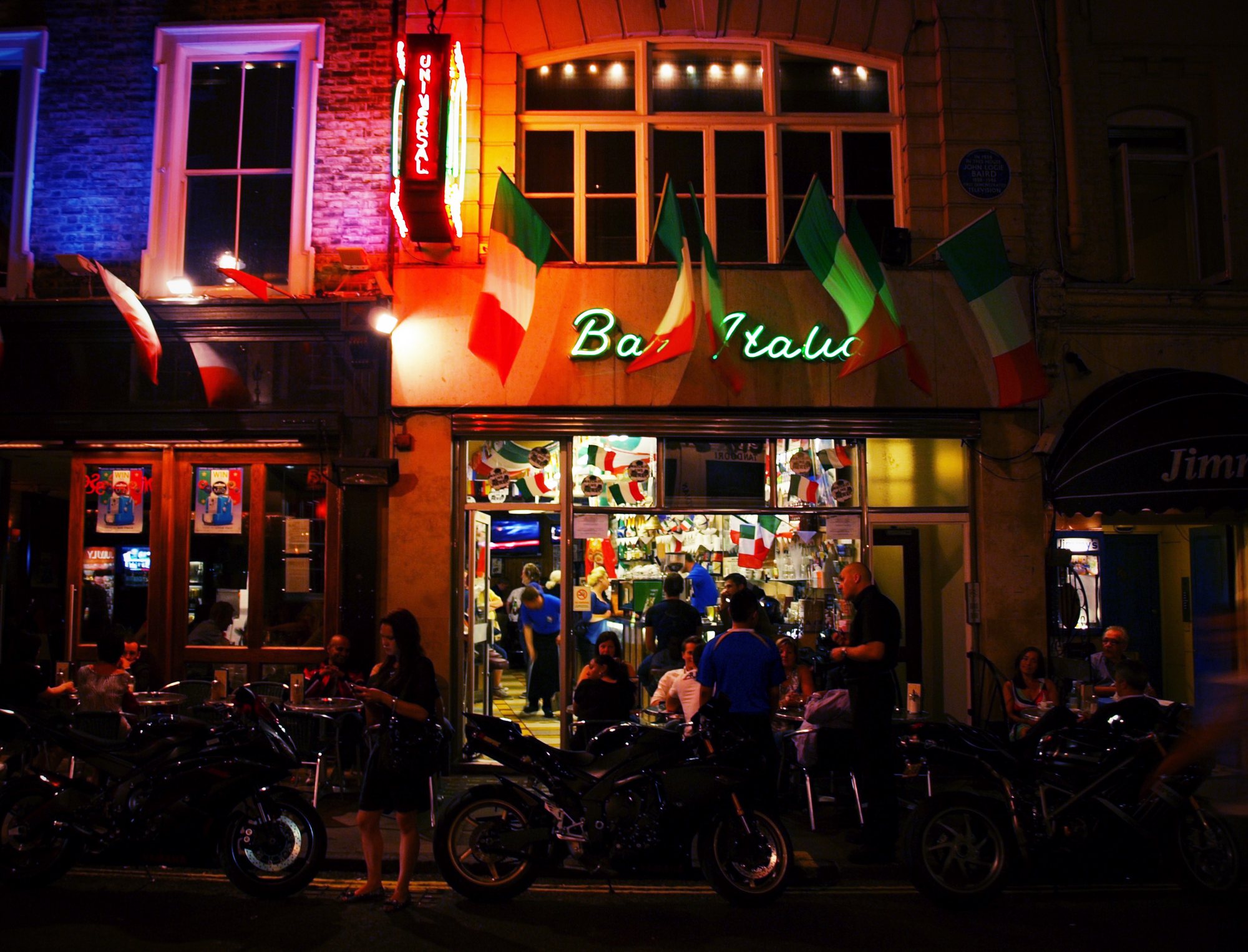 Frith Street, from 7pm to 3am: one street, eight hours, the order to do it in