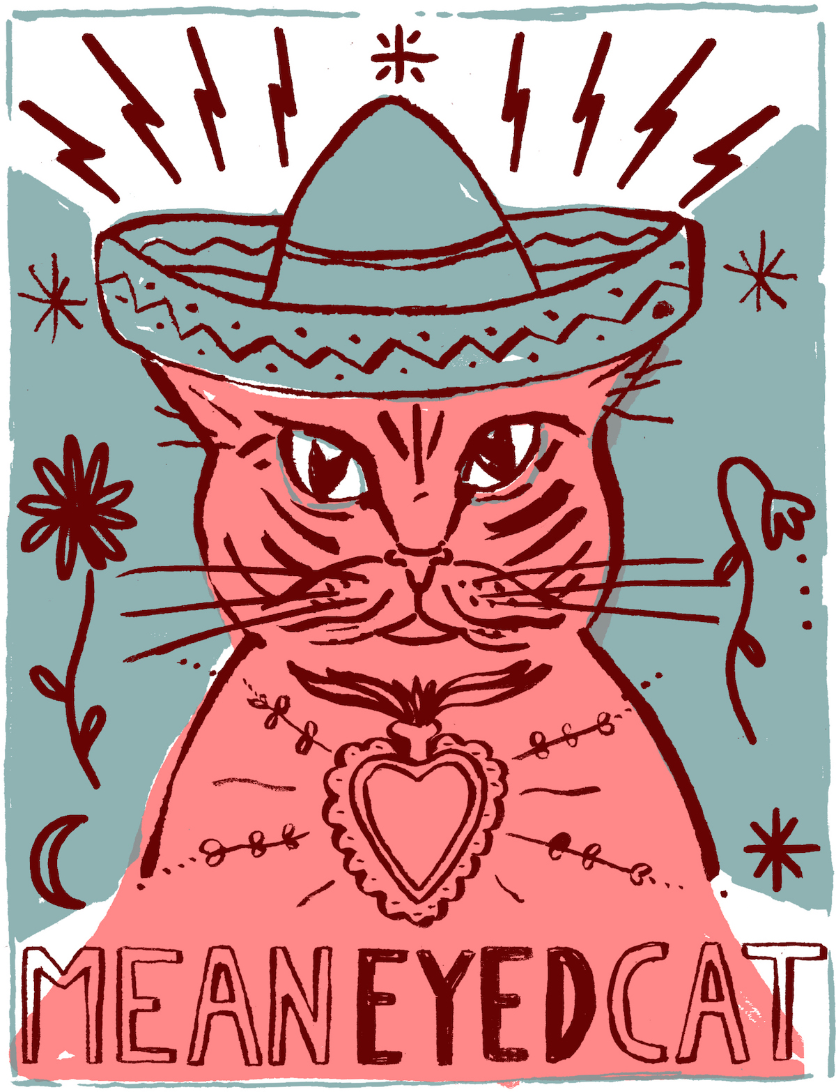 Mean Eyed Cat